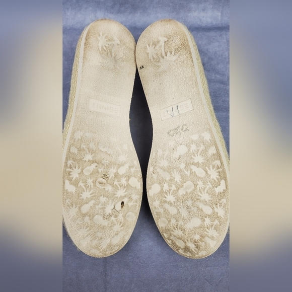 Esprit Nadine espadrille flat slip on Natural Tan‎ Women's shoes size 8.5 - Picture 9 of 9